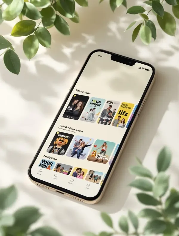 蓝莓视频 APP 蓝莓视频 APP 界面展示